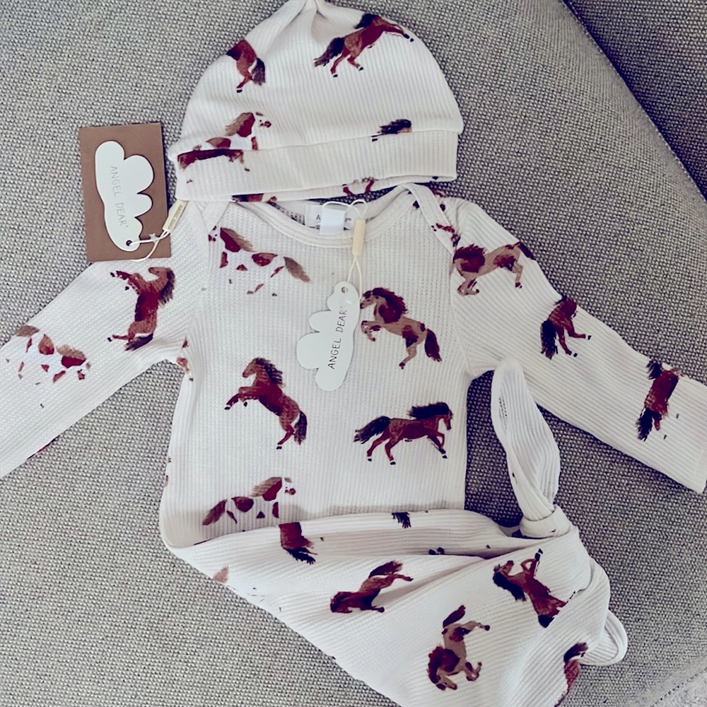 Angel Dear Knotted Gown 0-3 Months